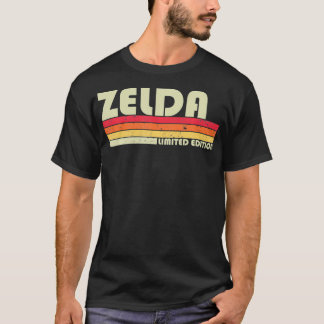 T-shirt ZELDA Nom Personnalisé Retro Vintage 80s 90s Birt