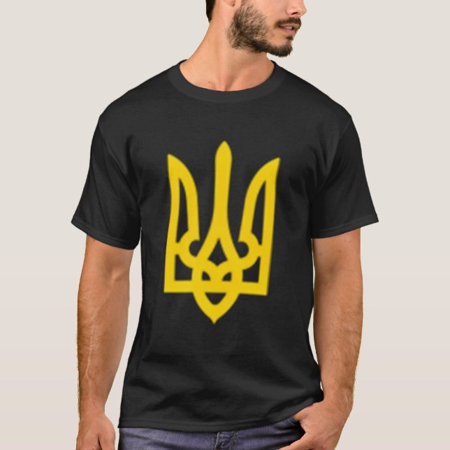 T-shirt Zelensky Président De L'Ukraine Volodymyr Ukrainie (Devant)