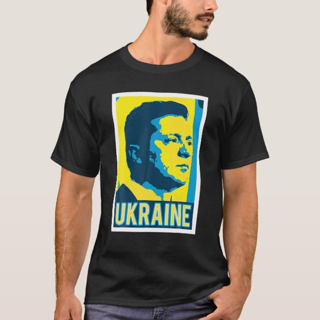 T-shirt Zelensky - Ukraine (Devant)