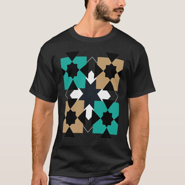 T-shirt zelij marocain (Devant)