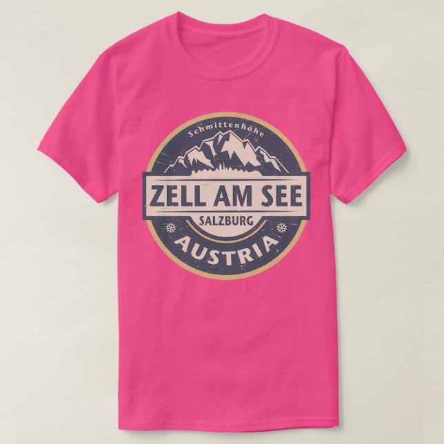 T-shirt Zell am See Autriche (Design devant)