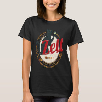 T-shirt Zell avec Chat Vintage Moselle Palatinat rhénan