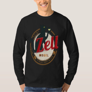 T-shirt Zell with Cat Vintage Moselle Rhineland Palatinate