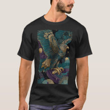 T-shirt Zellige aigle marocain 