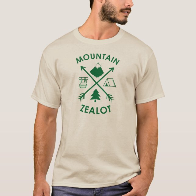 T-shirt Zélote des montagnes (Devant)