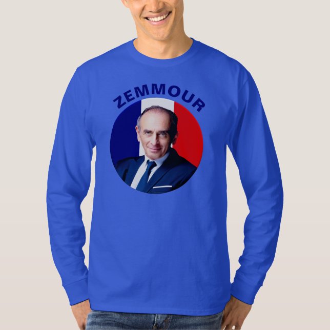 T-shirt Zemmour président 2022 (Devant)