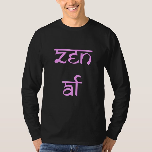 T-shirt Zen AF Funny (Devant)