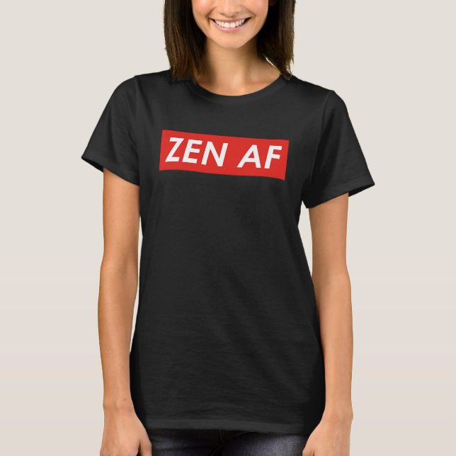 T-shirt Zen AF  Zen AF (Devant)