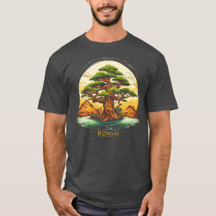 T-shirt Zen Bonsai Art Bonsai Arbre