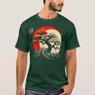 T-shirt Zen Bonsai Lover Bonsai Tree