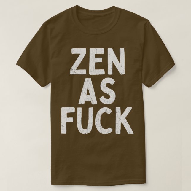 T-shirt Zen comme 1 (Design devant)