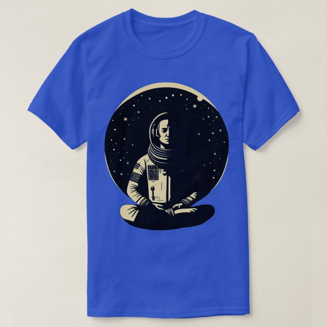 T-shirt Zen dans l'espace (Design devant)