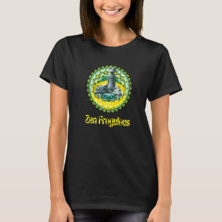 T-shirt Zen Froga Frog Yoga Guru Namaste Mandala