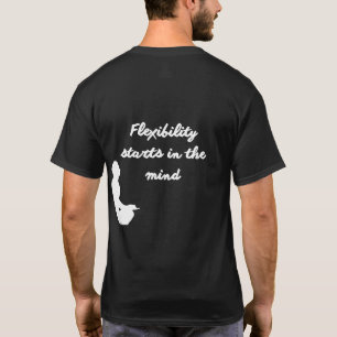 T-shirt Zen Mind Yoga NOIR