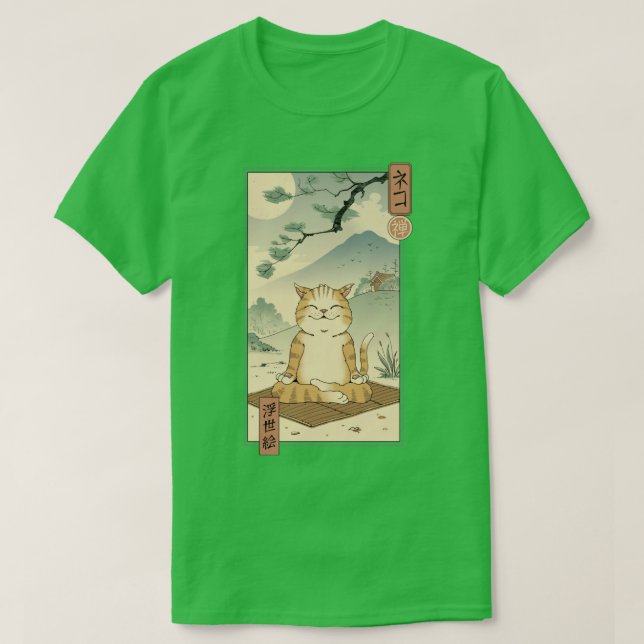 T-shirt Zen Neko (Design devant)