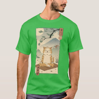 T-shirt Zen Neko