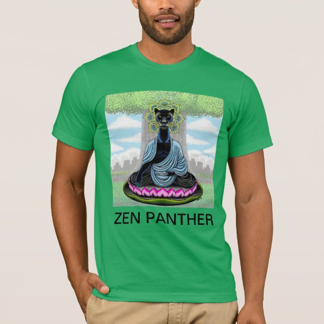 T-shirt Zen Panther (Devant)