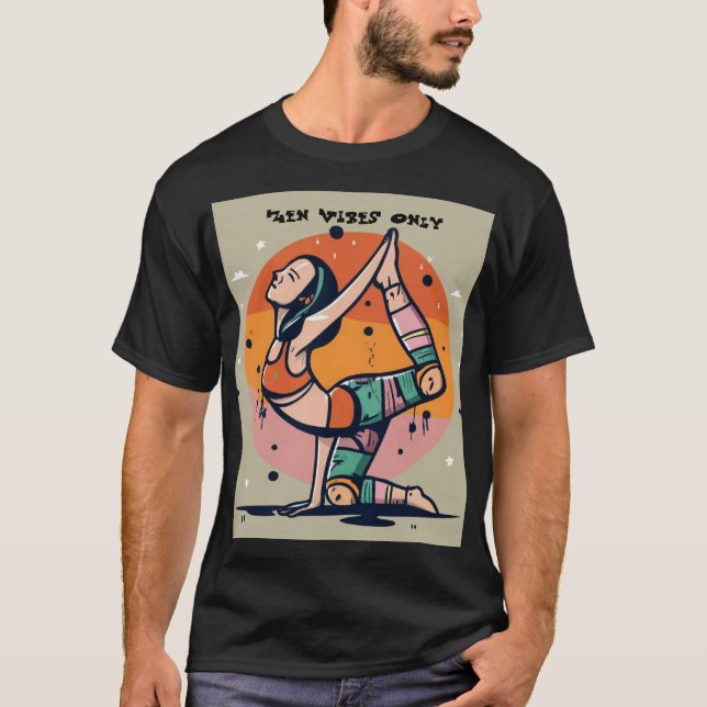 T-shirt Zen Vibes uniquement (Devant)