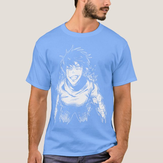T-shirt Zenin dark retro le plus puissant (Devant)