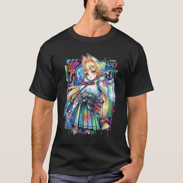 T-shirt Zenless Zone Zero Alice Thymefield Danse de l'épée (Devant)