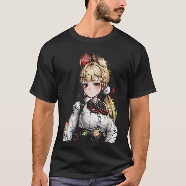 T-shirt Zenless Zone Zero Alice Thymefield Science de l'Ét (Devant)
