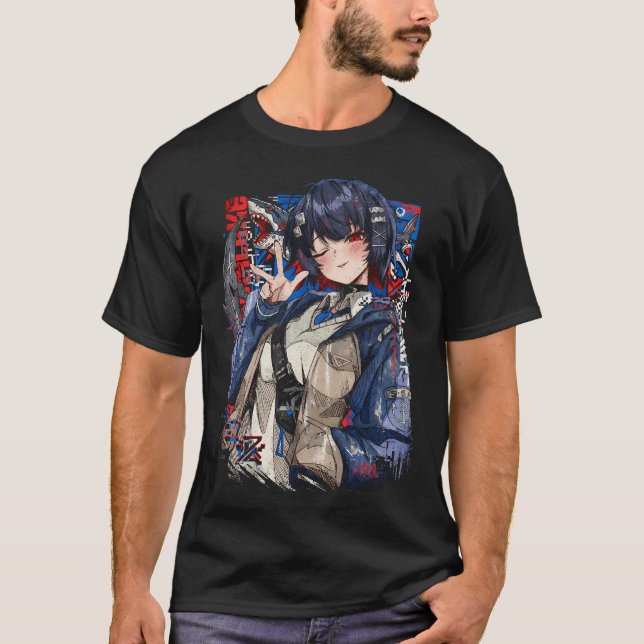 T-shirt Zenless Zone Zero Ellen Joe Bottes de Combat de Fe (Devant)