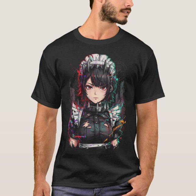 T-shirt Zenless Zone Zero Ellen Joe Yeux Rouges Requin Cap (Devant)