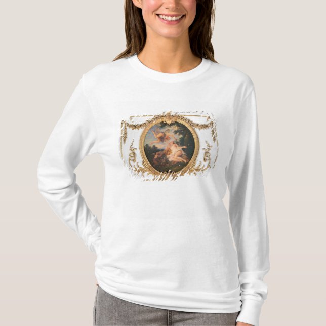 T-shirt Zéphyr et Flora, de Salle de Conseil (Devant)