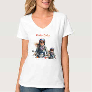 T-shirt "Zephyra" "Vento Dolce" - Vent doux