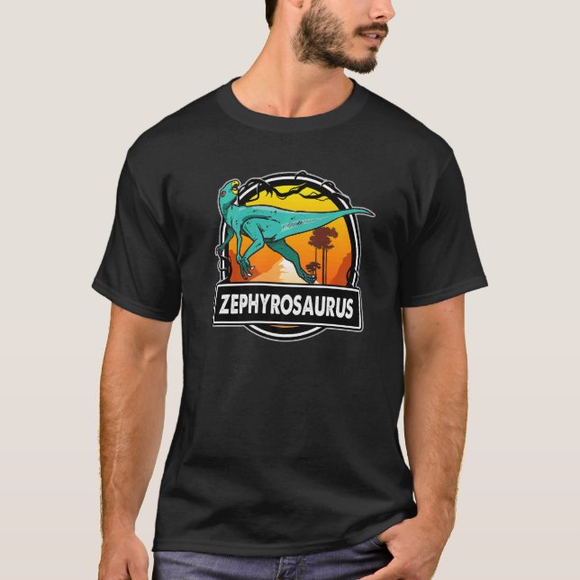 T-shirt Zephyrosaurus Dinosaur Prehistoric Dinosaurs (Devant)