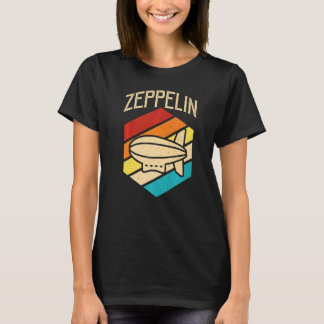 T-shirt Zeppelin Rétro Vintage Coucher de soleil 70s 80s e