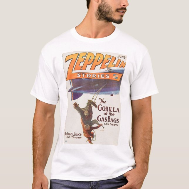 T-shirt Zeppelins et Gorillas - Oh My! (Devant)