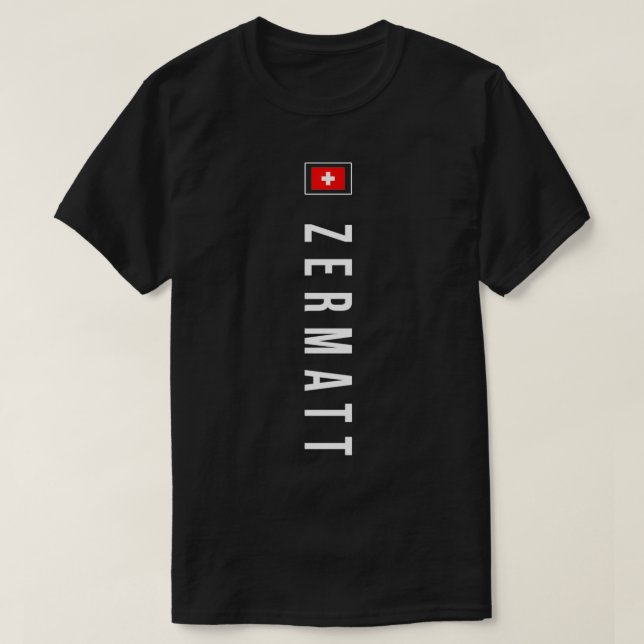 T-shirt Zermatt Expédition XO4U Original (Design devant)