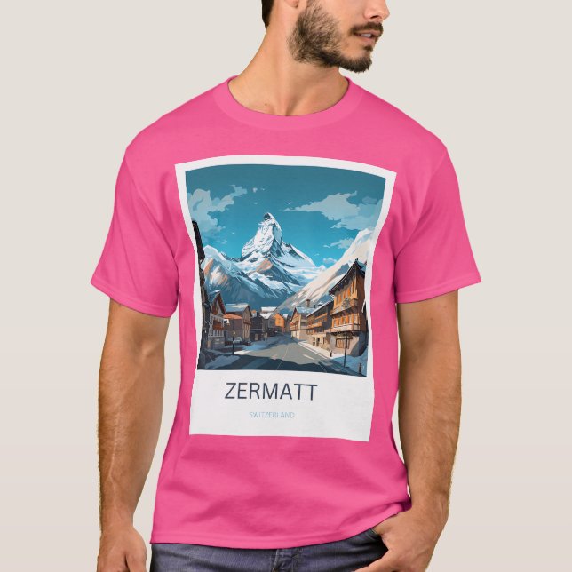 T-shirt Zermatt Suisse (Devant)