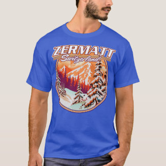 T-shirt Zermatt Suisse