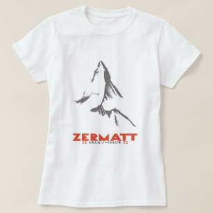 T-shirt Zermatt, Valais, Suisse