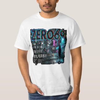 T-shirt ZERO69 Division Glitch Échec du système Neo Tokyo