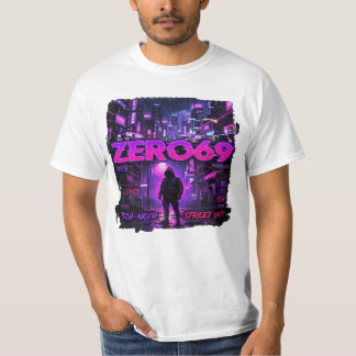 T-shirt ZERO69 Glitch Division – Protocole de minuit
