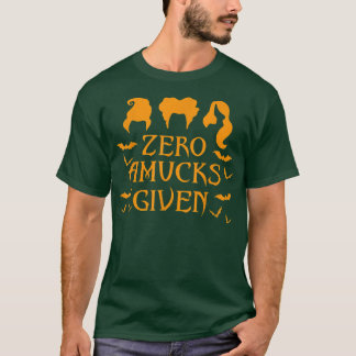 T-shirt Zéro Amucks Donné Halloween Witch Trio
