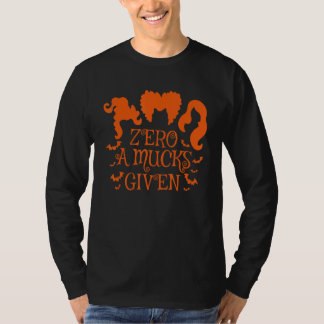T-shirt Zéro Amucks Donné Mignon Amuck Avec Sorcière D'Hal