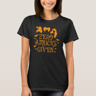 T-shirt Zéro Amucks Dont Amuck Hologram sorcier mignonne