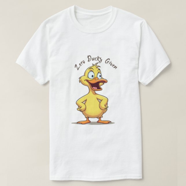 T-shirt Zéro canards donnés (Design devant)