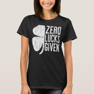T-shirt Zéro chance donnée - Chemise de la Saint Patrick