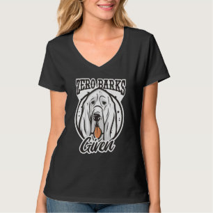 T-shirt Zéro Écorce Donné Chien Animal Basset Citation Hou