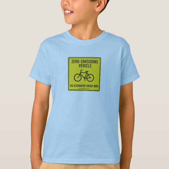 T-shirt Zéro Émission pour les enfants Tee (Devant)