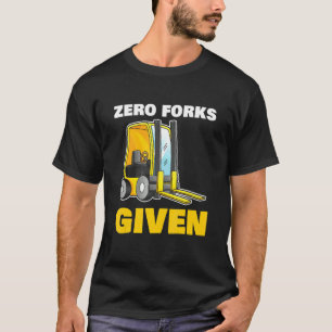 T-shirt Zéro Fourchette Donnée pour tous les ouvriers du b