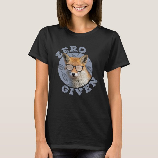 T-shirt Zero Fox donne Fox (Devant)