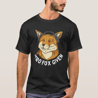 T-shirt Zero Fox Given Polygon Poly  Sarcastic Fox   1