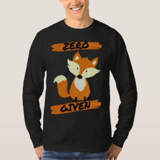 T-shirt Zero Fox Given Pun