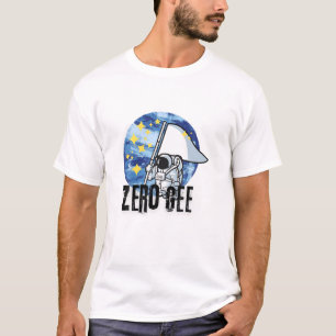 T-shirt Zéro Gee Drôle Zéro Gravité